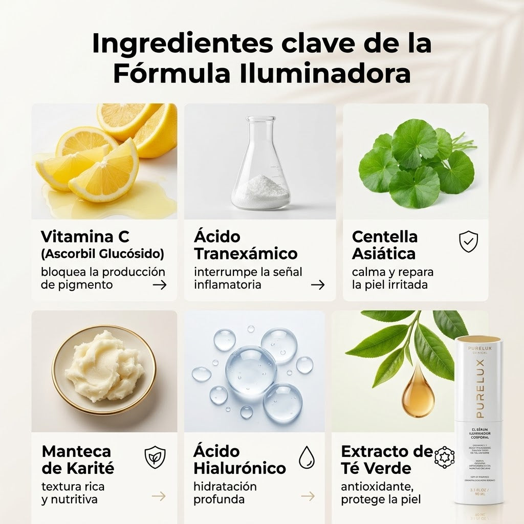 Purelux® el serum iluminador corporal