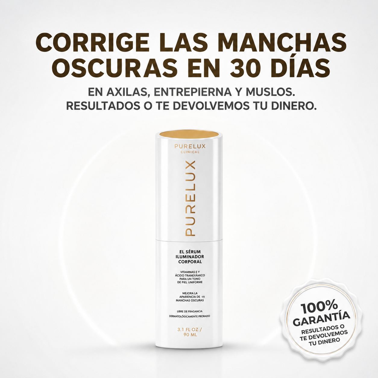 Purelux® el serum iluminador corporal