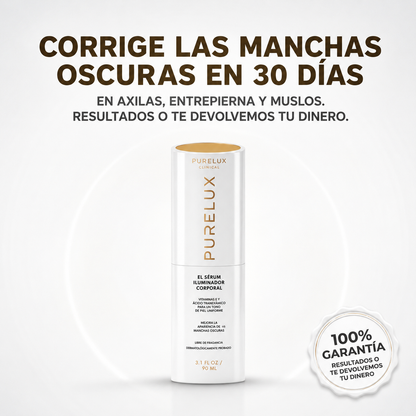 Purelux® el serum iluminador corporal