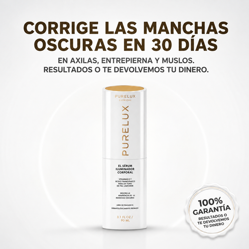 Purelux® el serum iluminador corporal