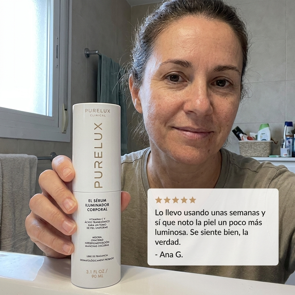 Purelux® el serum iluminador corporal